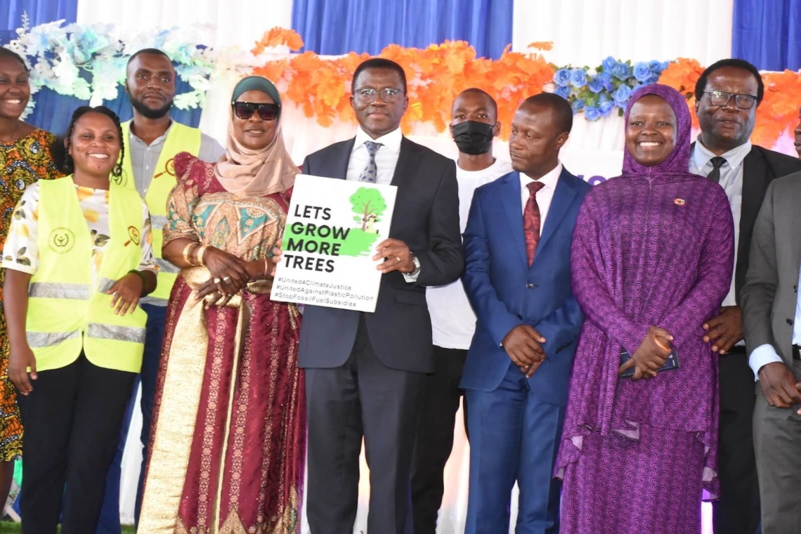 The Katikkiro launching Environment Week in Buganda The Katikkiro launching Environment Week in Buganda